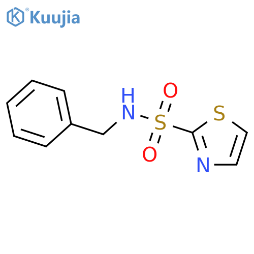 2-THIAZOLESULFONAMIDE, N-(PHENYLMETHYL)- structure