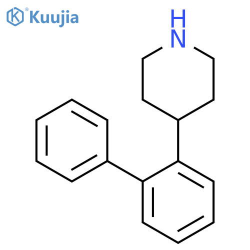 4-(2-phenylphenyl)piperidine structure