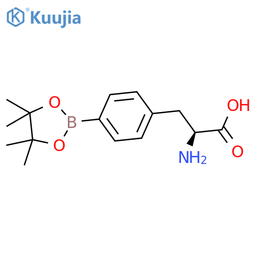 L-PHENYLALANINE, 4-(4,4,5,5-TETRAMETHYL-1,3,2-DIOXABOROLAN-2-YL)- structure
