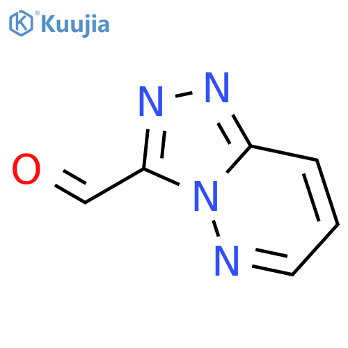 [1,2,4]triazolo[4,3-b]pyridazine-3-carbaldehyde structure