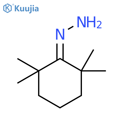Cyclohexanone, 2,2,6,6-tetramethyl-, hydrazone structure