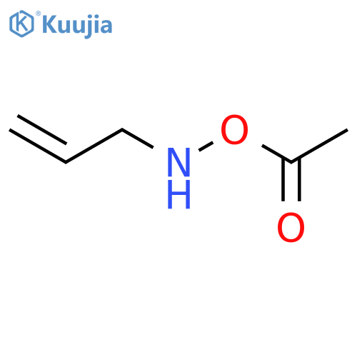 2-Propen-1-amine, N-(acetyloxy)- structure