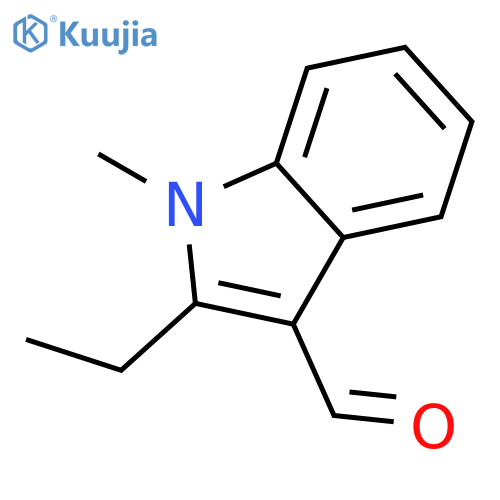 2-Ethyl-1-methyl-1H-indole-3-carbaldehyde structure