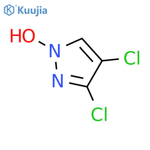 3,4-dichloro-1-hydroxy-1H-Pyrazole structure