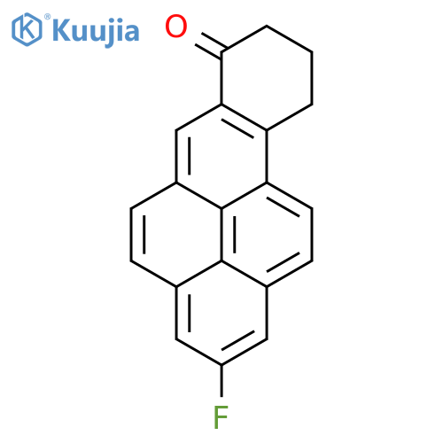 BENZO[A]PYREN-7(8H)-ONE, 2-FLUORO-9,10-DIHYDRO- structure