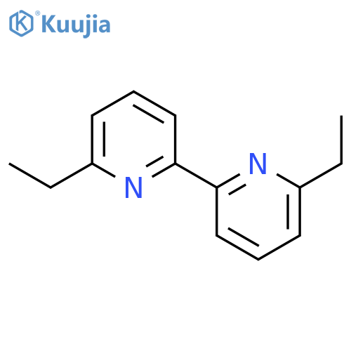 2,2'-Bipyridine, 6,6'-diethyl- structure