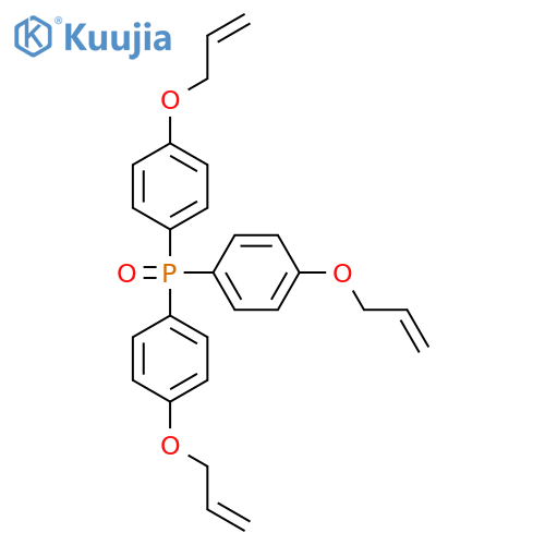 Phosphine oxide, tris[4-(2-propenyloxy)phenyl]- structure