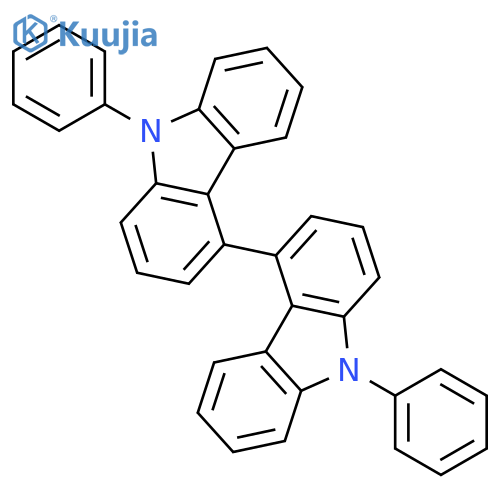 4,4'-BI-9H-CARBAZOLE, 9,9'-DIPHENYL- structure