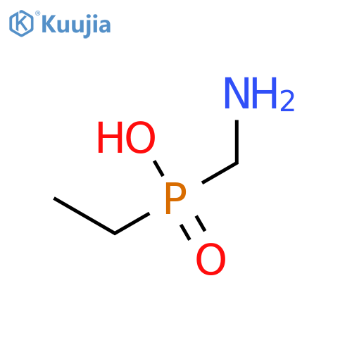 Phosphinic acid, (aminomethyl)ethyl- structure