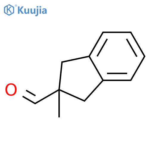 2-methyl-2,3-dihydro-1H-indene-2-carbaldehyde structure