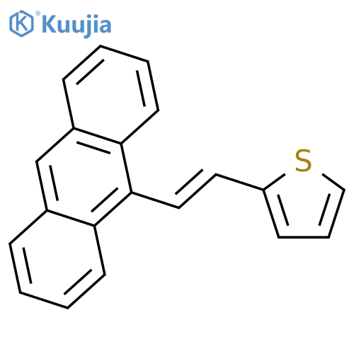 Thiophene, 2-[2-(9-anthracenyl)ethenyl]- structure