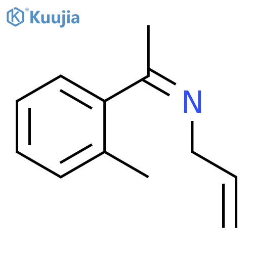 2-Propen-1-amine, N-[1-(2-methylphenyl)ethylidene]-, (Z)- structure