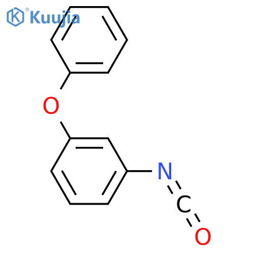 1-Isocyanato-3-phenoxybenzene structure