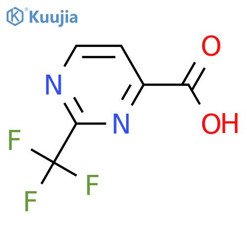 2-(Trifluoromethyl)pyrimidine-4-carboxylic acid structure