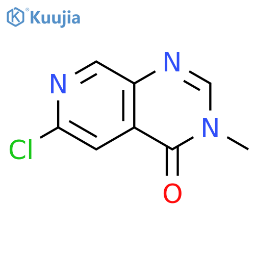 6-Chloro-3-methylpyrido[3,4-d]pyrimidin-4(3H)-one structure