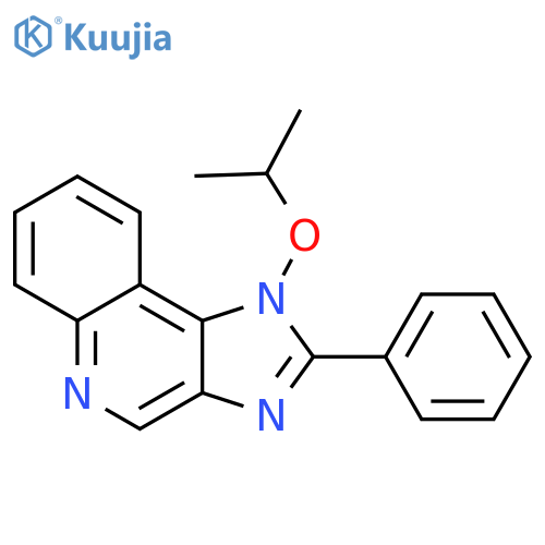 1H-Imidazo[4,5-c]quinoline, 1-(1-methylethoxy)-2-phenyl- structure