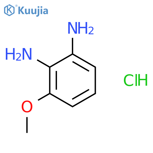 3-Methoxybenzene-1,2-diamine hydrochloride structure