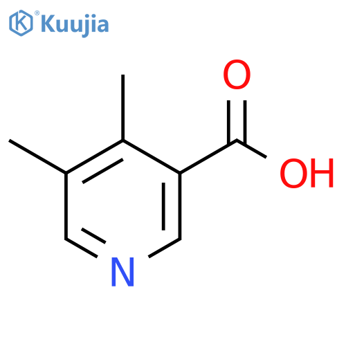 4,5-Dimethylpyridine-3-carboxylic acid structure