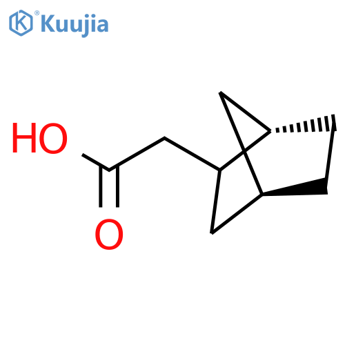 2-[(1S,4R)-bicyclo[2.2.1]heptan-2-yl]acetic acid structure