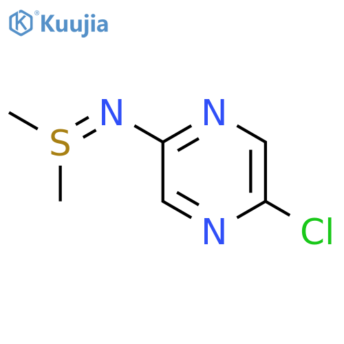 Sulfilimine, N-(5-chloropyrazinyl)-S,S-dimethyl- structure