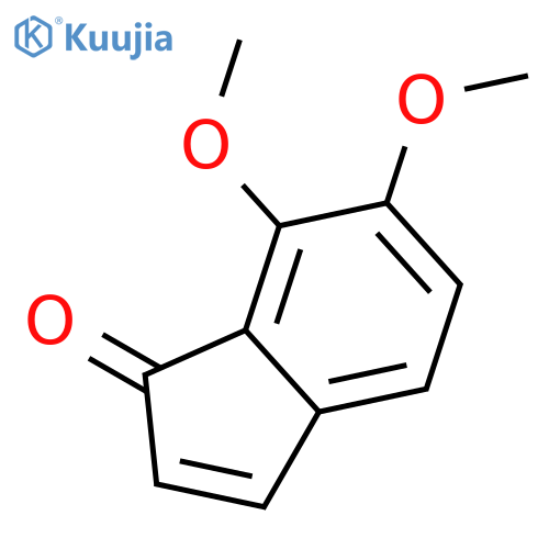 1H-Inden-1-one, 6,7-dimethoxy- structure