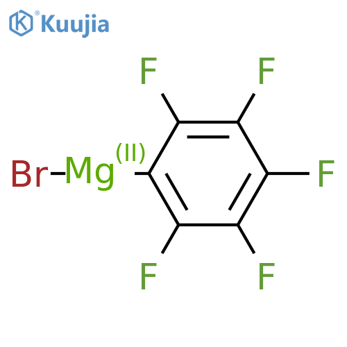 Magnesium,bromo(pentafluorophenyl)- structure