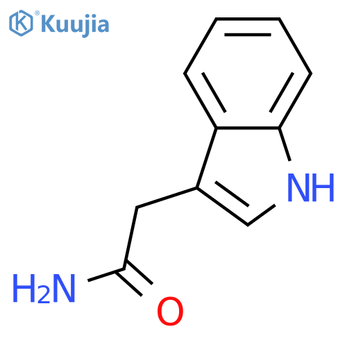 2-(1H-indol-3-yl)acetamide structure