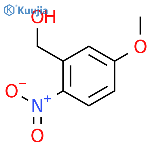 (5-Methoxy-2-nitrophenyl)methanol structure