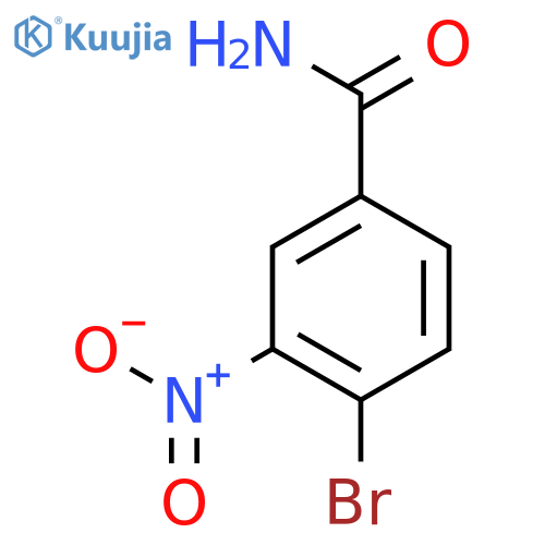 4-Bromo-3-nitrobenzamide structure