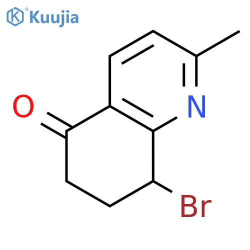 8-Bromo-2-methyl-7,8-dihydroquinolin-5(6H)-one structure