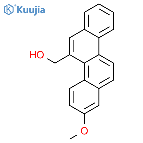 5-Chrysenemethanol, 2-methoxy- structure