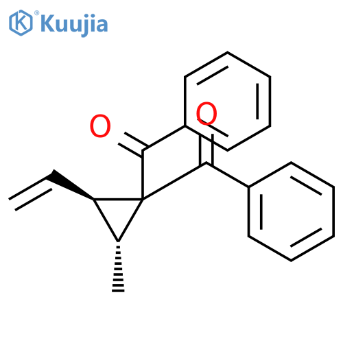METHANONE, [(2R,3R)-2-ETHENYL-3-METHYLCYCLOPROPYLIDENE]BIS[PHENYL- structure