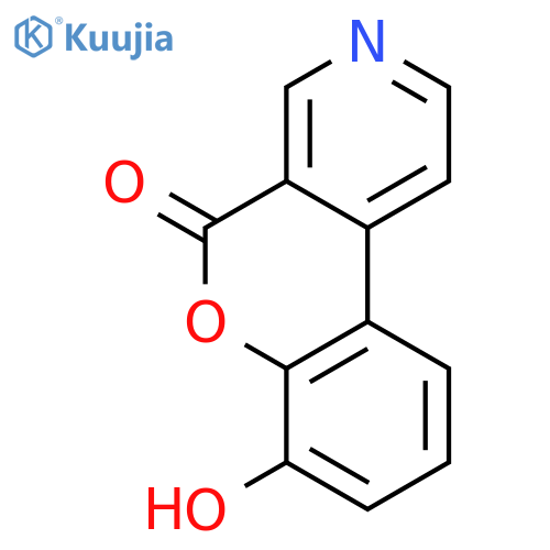 5H-[1]Benzopyrano[3,4-c]pyridin-5-one, 7-hydroxy- structure