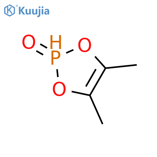 1,3,2-Dioxaphosphole, 4,5-dimethyl-, 2-oxide structure