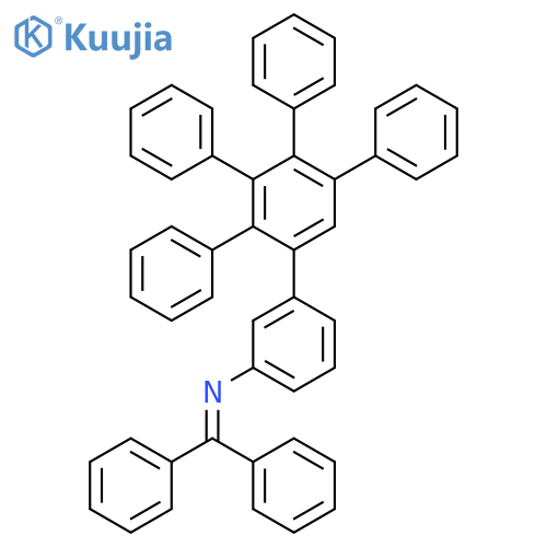 [1,1':2',1''-Terphenyl]-3-amine, N-(diphenylmethylene)-3',4',5'-triphenyl- structure