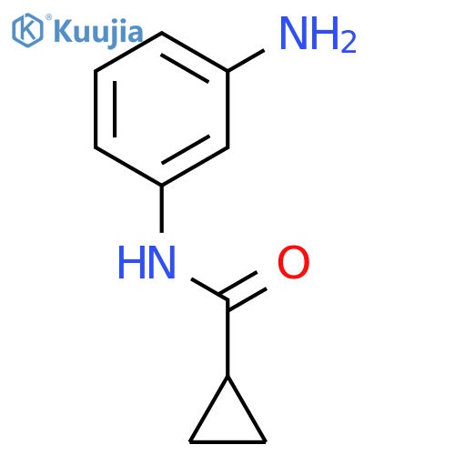N-(3-Aminophenyl)cyclopropanecarboxamide structure