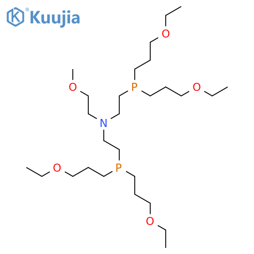 ETHANAMINE, N,N-BIS[2-[BIS(3-ETHOXYPROPYL)PHOSPHINO]ETHYL]-2-METHOXY- structure