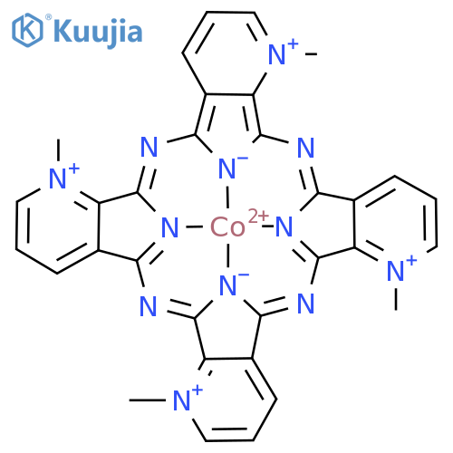 cobalt(II) tetra-(2,3-N-methylpyridinium)porphyrin structure