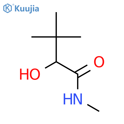 Butanamide, 2-hydroxy-N,3,3-trimethyl- structure