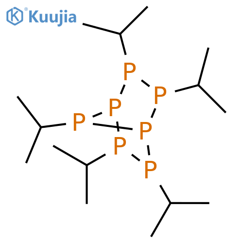 Heptaphosphabicyclo[2.2.1]heptane, pentakis(1-methylethyl)- structure