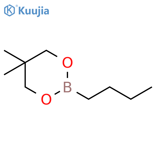 1,3,2-Dioxaborinane, 2-butyl-5,5-dimethyl- structure