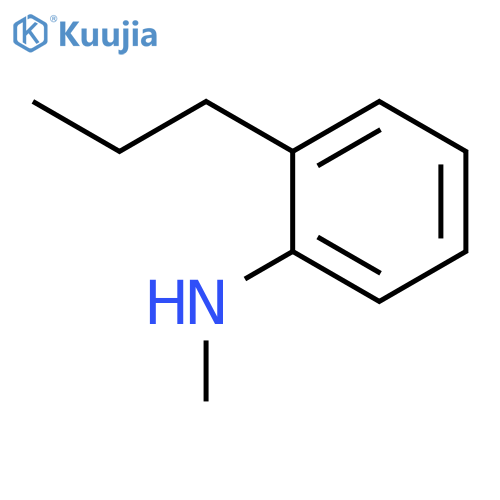Benzenamine, N-methyl-2-propyl- structure