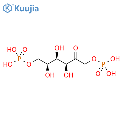 D-FRUCTOSE 1,6-DIPHOSPHATE-UL-14C TETRASODIUM SALT structure