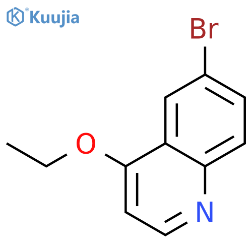 6-Bromo-4-ethoxyquinoline structure