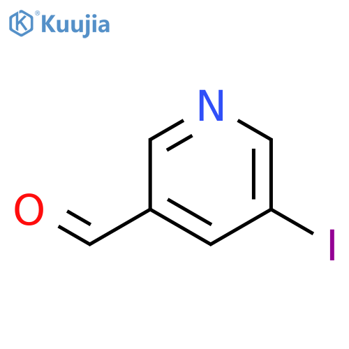 5-Iodo-pyridine-3-carbaldehyde structure