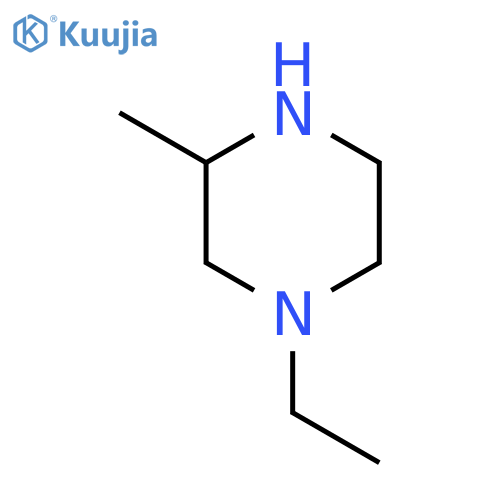 Piperazine, 1-ethyl-3-methyl-, (3S)- structure