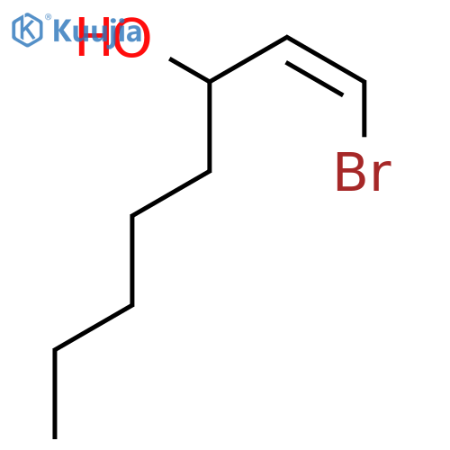 1-Octen-3-ol, 1-bromo-, (1Z)- structure