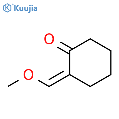 Cyclohexanone, 2-(methoxymethylene)-, (Z)- structure