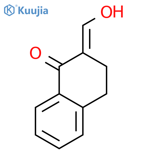 1(2H)-Naphthalenone, 3,4-dihydro-2-(hydroxymethylene)-, (Z)- structure