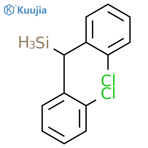 Silane, bis(2-chlorophenyl)methyl- structure